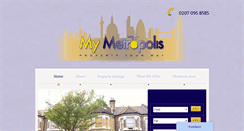 Desktop Screenshot of mymetropolis.info